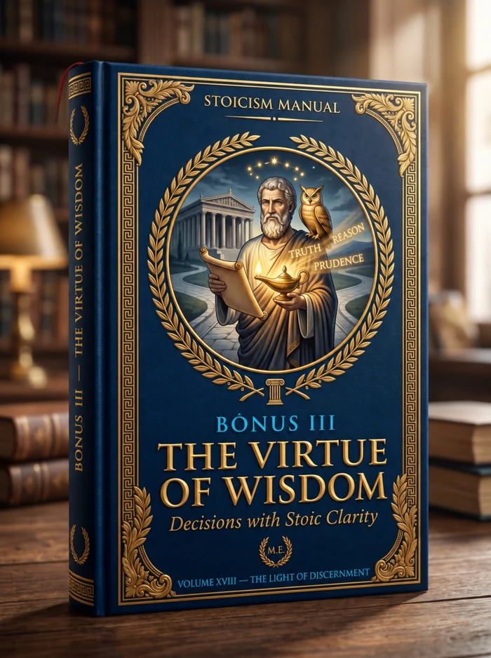 The Virtue of Wisdom bonus cover