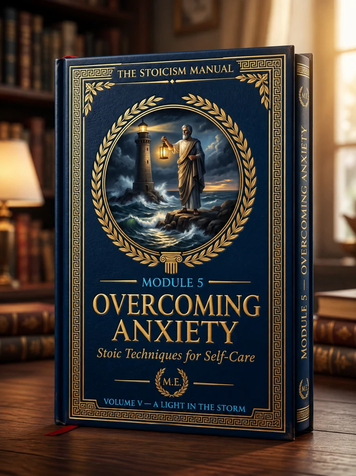 Navigating Anxiety digital book cover